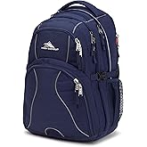 High Sierra Swerve Laptop Backpack, True Navy, One Size