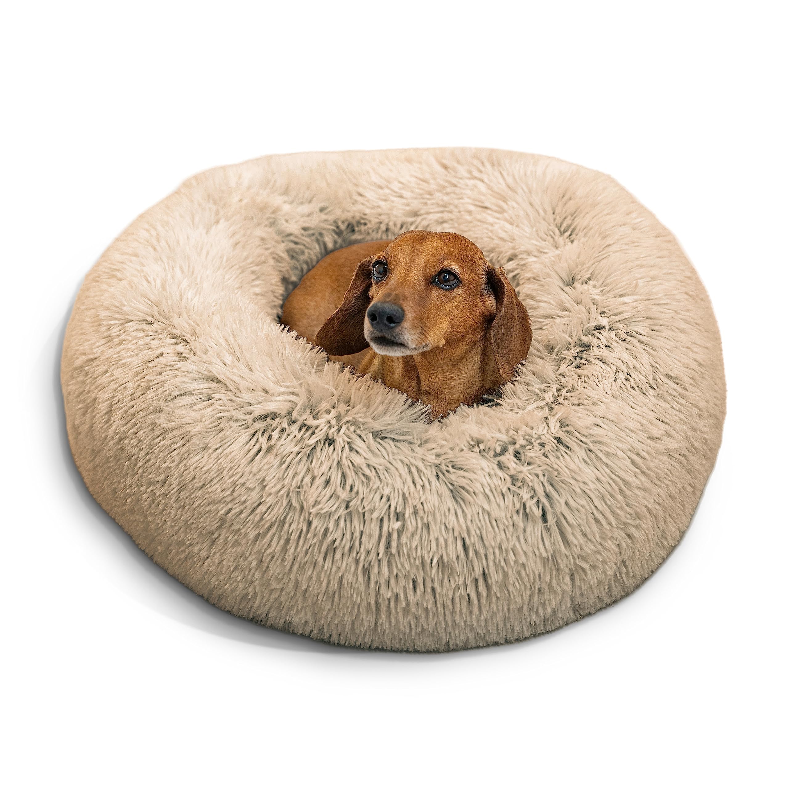 Best Friends by Sheri The Original Calming Donut Cat and Dog Bed in