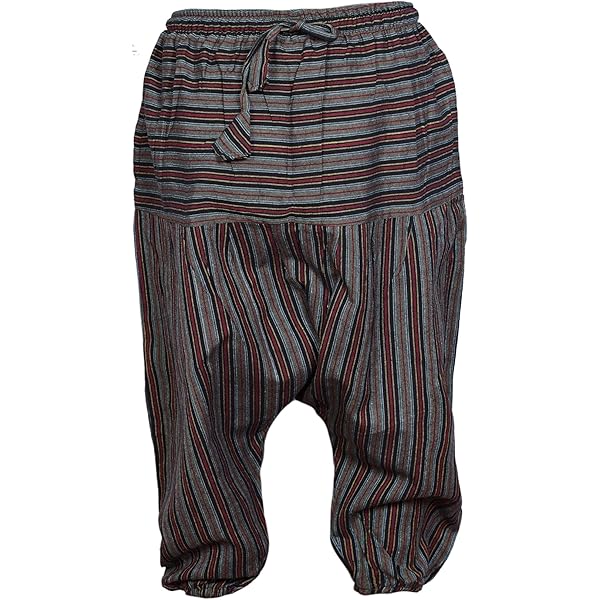 Cheap Men Fashion Aladdin Hippie Yoga Pants Baggy Harem Pants Summer Plus Size