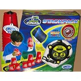 Speedstack RED Plastic Metallic Stackpack Stacking Competition Cups with Mat and Timer by Speed Stacks