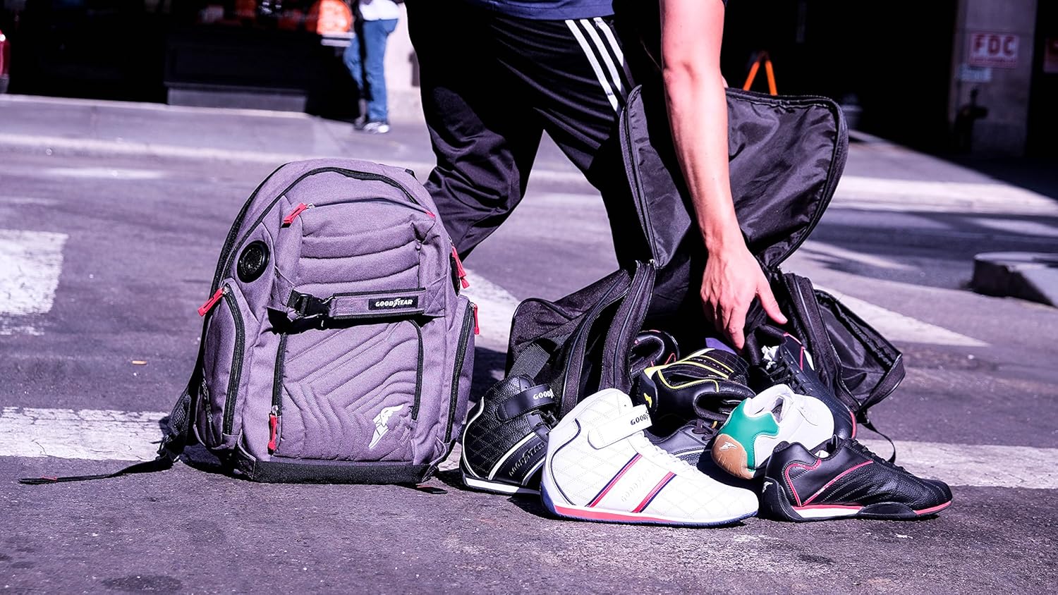 goodyear mens clutch racer sneaker