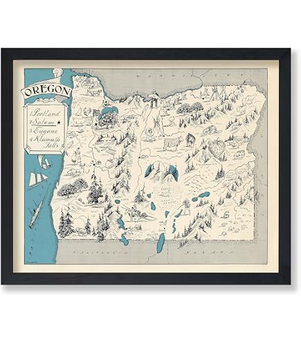 Amazon.com: 1960 Map of Crooked Lake Steuben County Indiana : Home