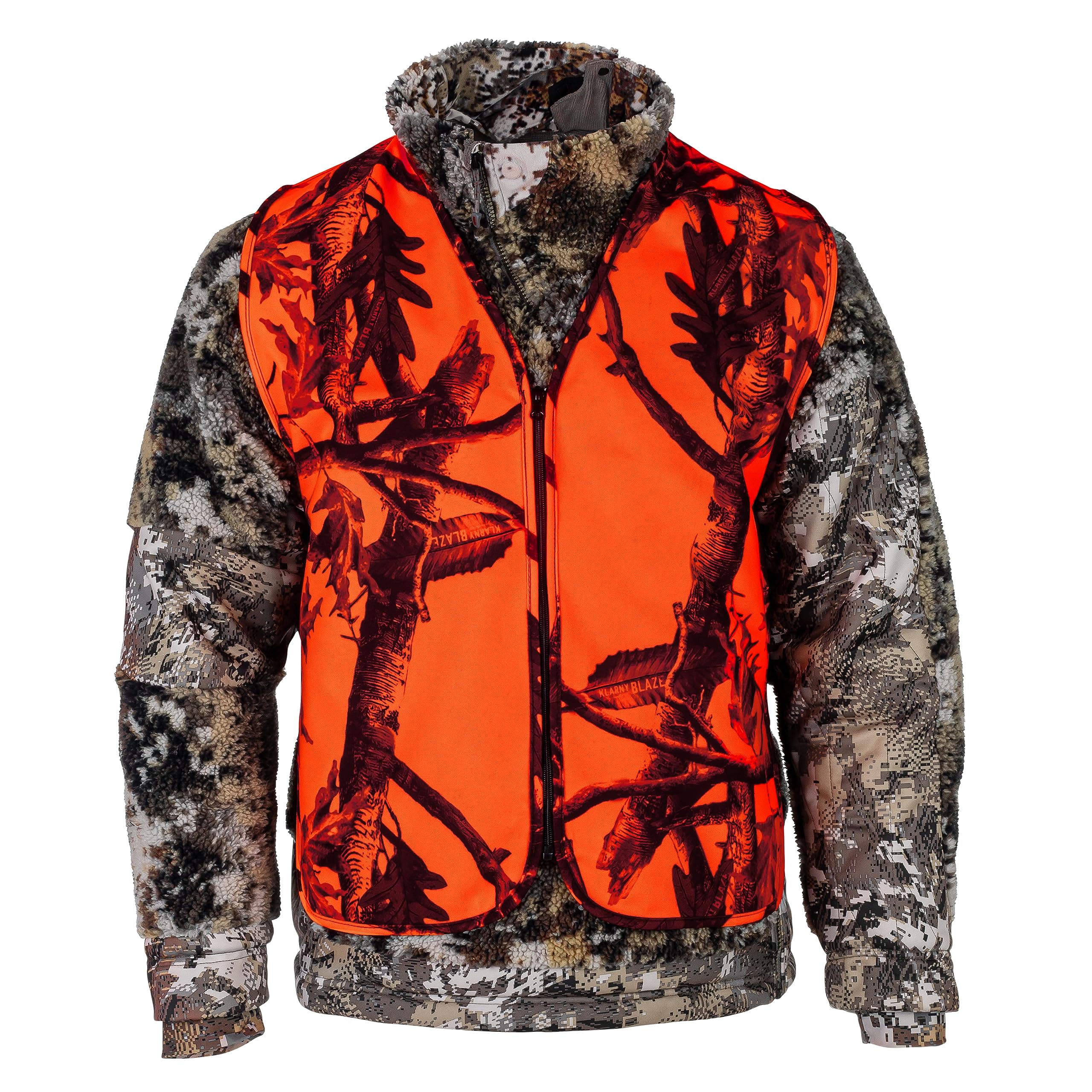 Klarny Camo Orange Vest - High