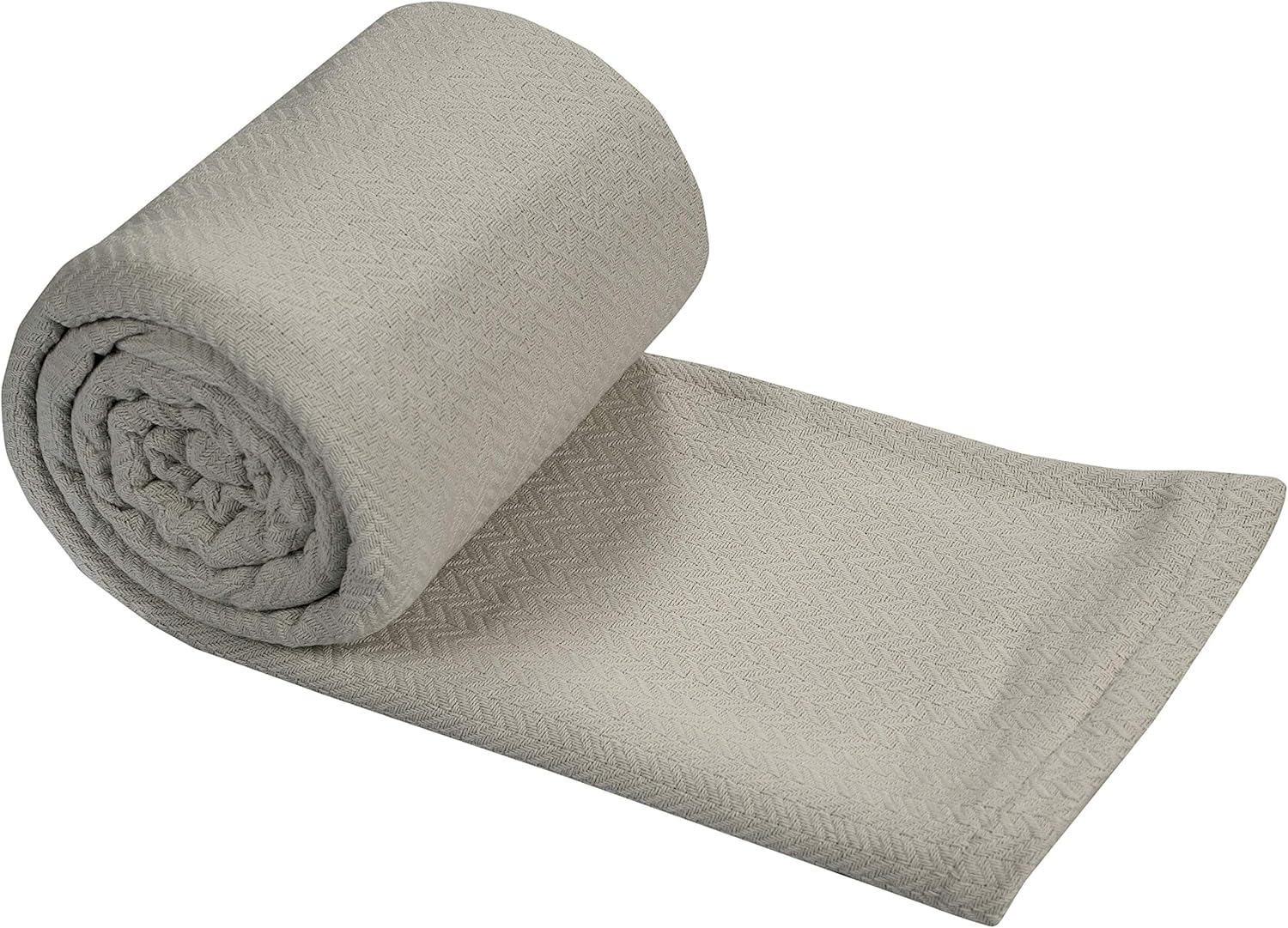 100% Soft Premium Ringspun Cotton Thermal Blanket - Full/Queen - Dark Brown - Snuggle in These Super Soft Cozy Cotton Blankets - Perfect for Layering Any Bed - Provides Comfort and Warmth for Years: Kitchen & Dining