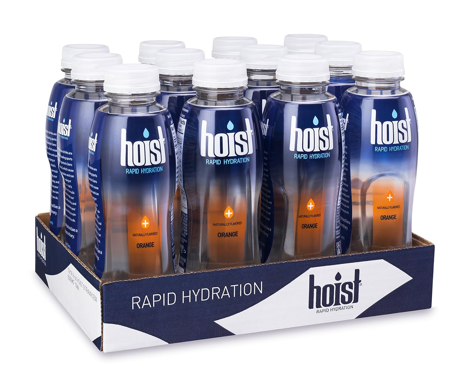 Hoist ElectrolyteReplenishing Premium Hydration Drink, Orange, 16.9oz