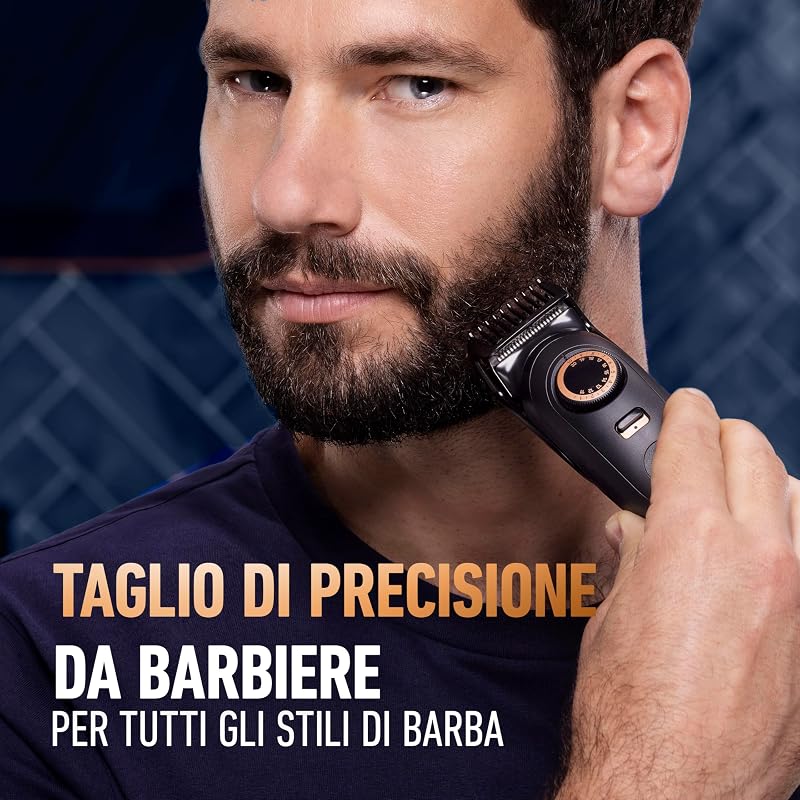 Rasoio Elettrico Barba Pro Max con Accessori