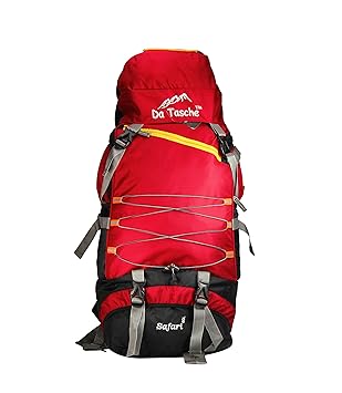 Da Tasche New Safari 60L Red Rucksack
