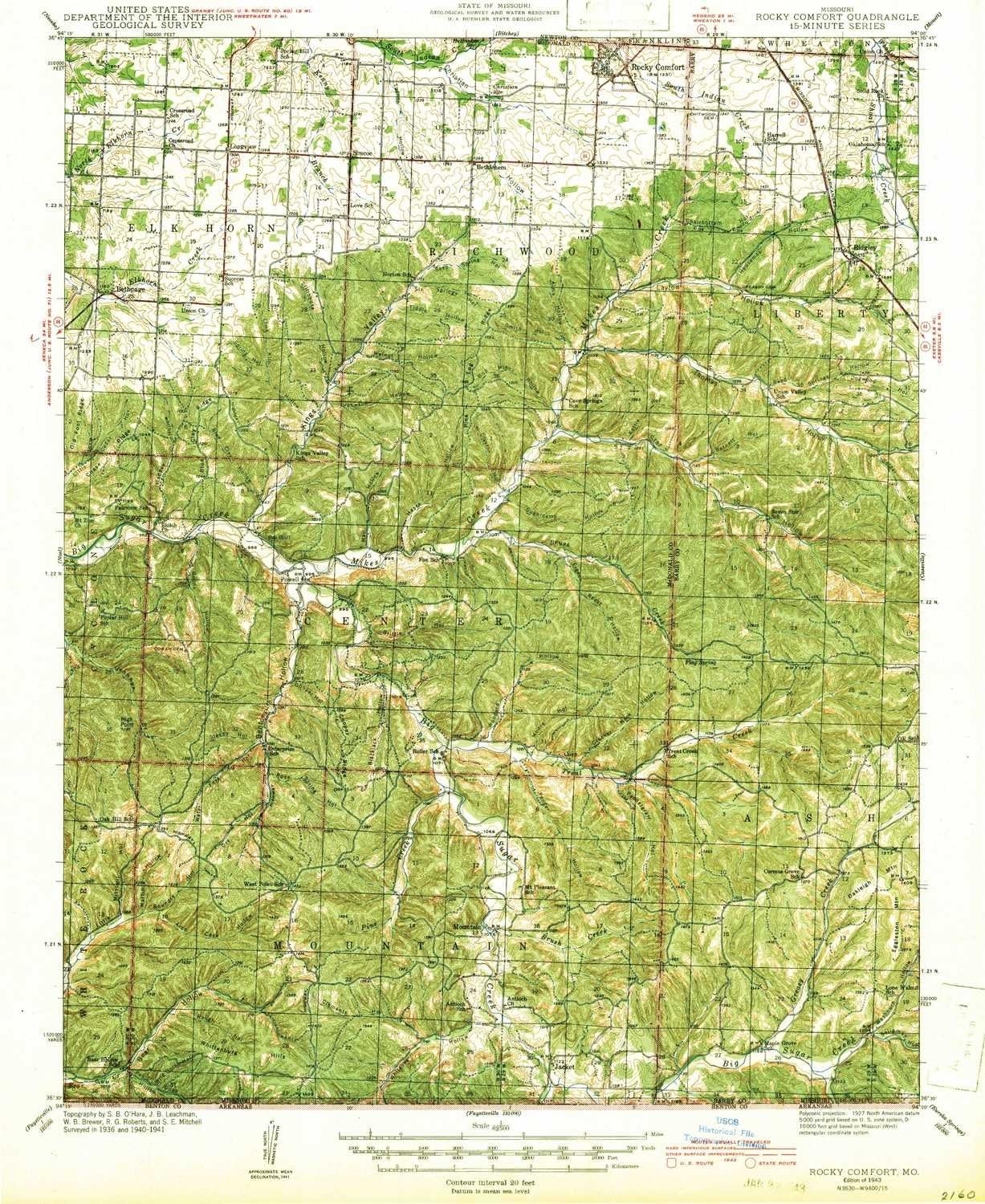 Amazon Com Yellowmaps Rocky Comfort Mo Topo Map 1 62500 Scale