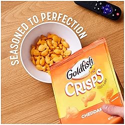 Goldfish Crisps Cheddar Cheese Baked Chip Cracker