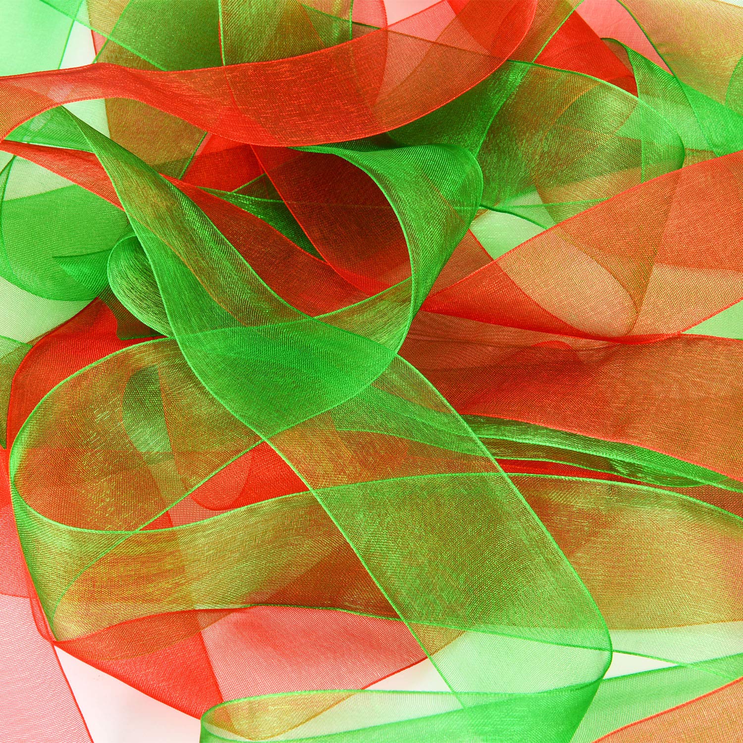 Download Sumind 2 Rolls Christmas Sheer Organza Ribbon Green And Red Organza Ribbons For Diy Christmas Decoration 296 Feet Totally Length 40 Mm Width Arts Crafts Sewing Craft Supplies Yellowimages Mockups