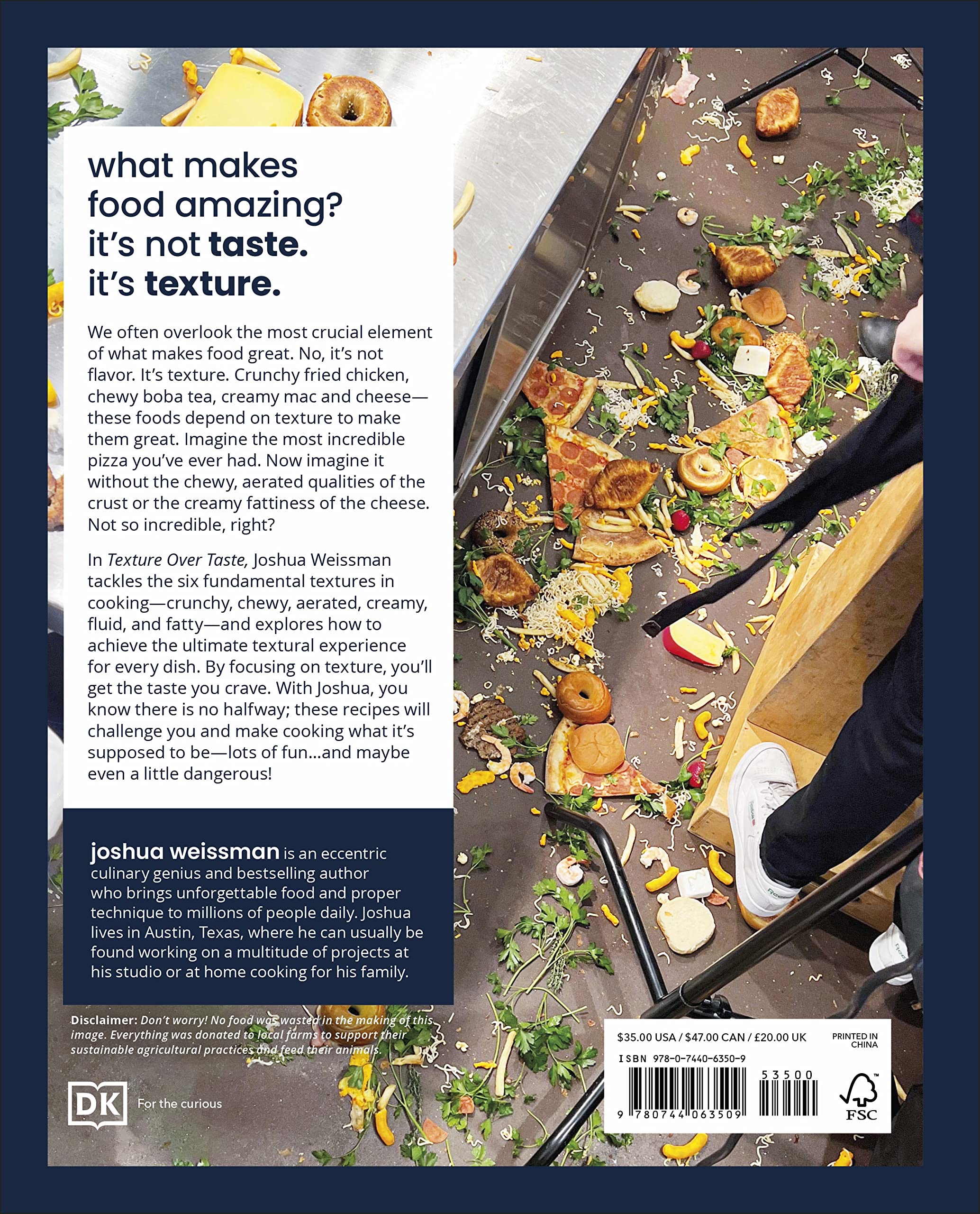 Joshua Weissman: Texture Over Taste