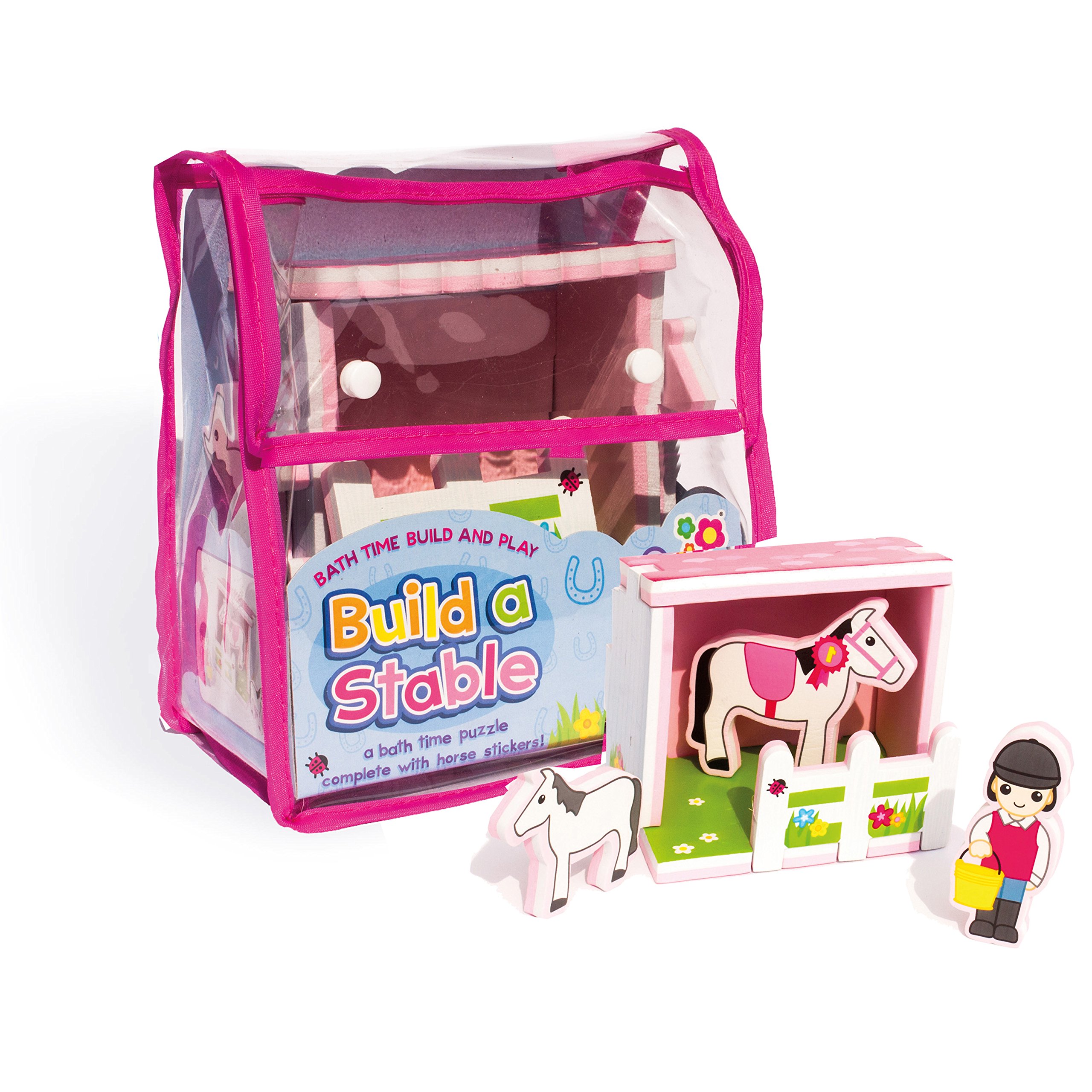 Meadow Kids Build a Stable Bath Toy