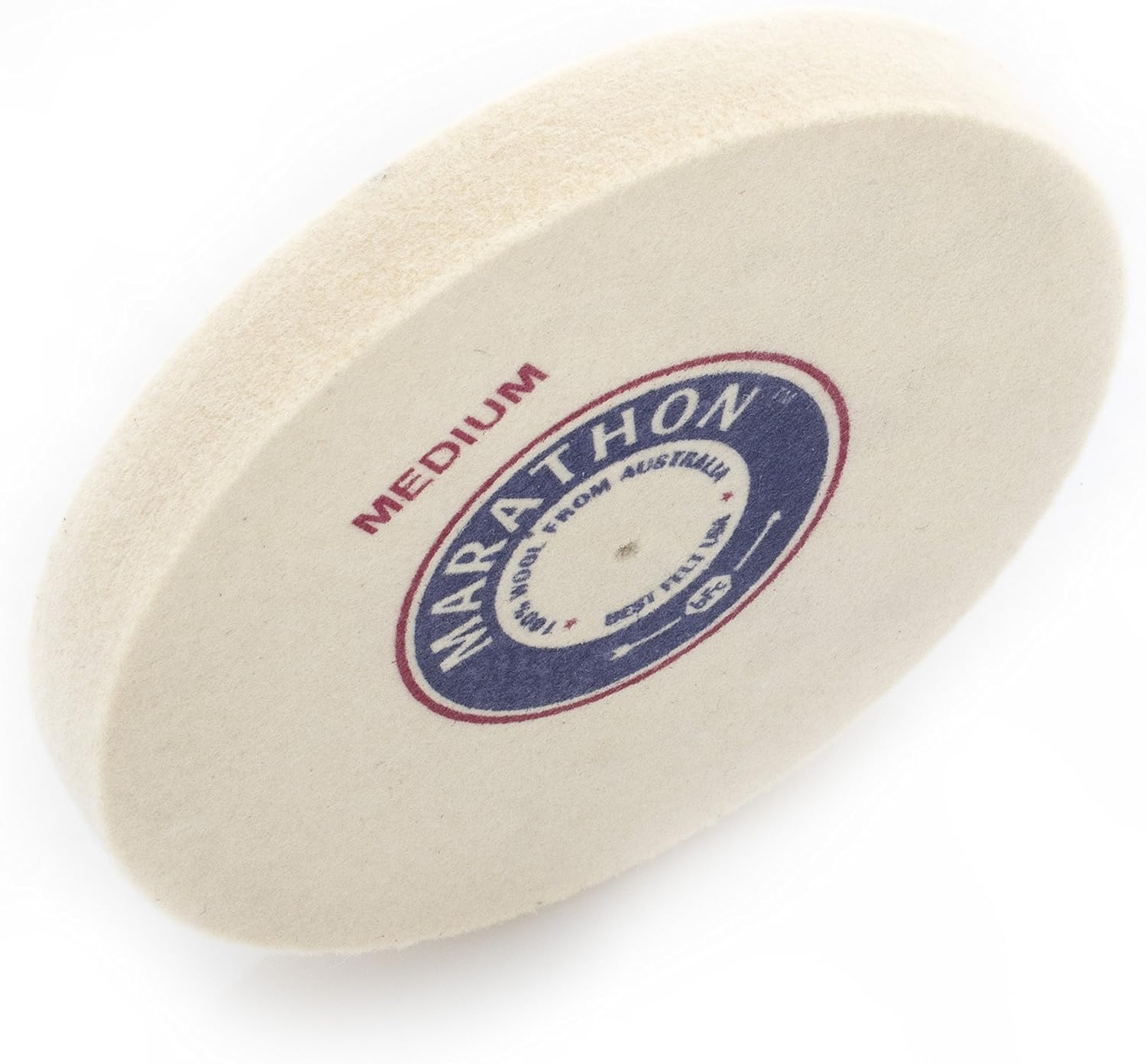 Marathon 5 Felt Honing Wheel Hard Density 1/2 Thick 1/2 Arbor Hole