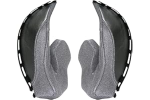 Shoei RF-1100/Qwest Cheek Pad Set 41mm Motorcycle Helmet Accessories - Black/One Size