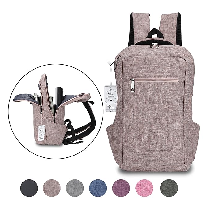 Laptop Backpack,Winblo 15 15.6 Inch College Backpacks Lightweight Travel Daypack - Mauve Pink best laptop backpacks Laptop Backpack,Winblo 15 15.6 Inch College Backpacks Lightweight Travel Daypack - Mauve Pink best laptop backpacks