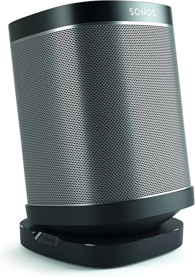 Vogel's SOUND 4113 Black, Table top speaker stand for Sonos One, Play1