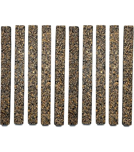 Heavy Duty 14mil Rigid Polyester Stencil Sheets - 12 Pack Of .014" Thick 4x9" Craft Material