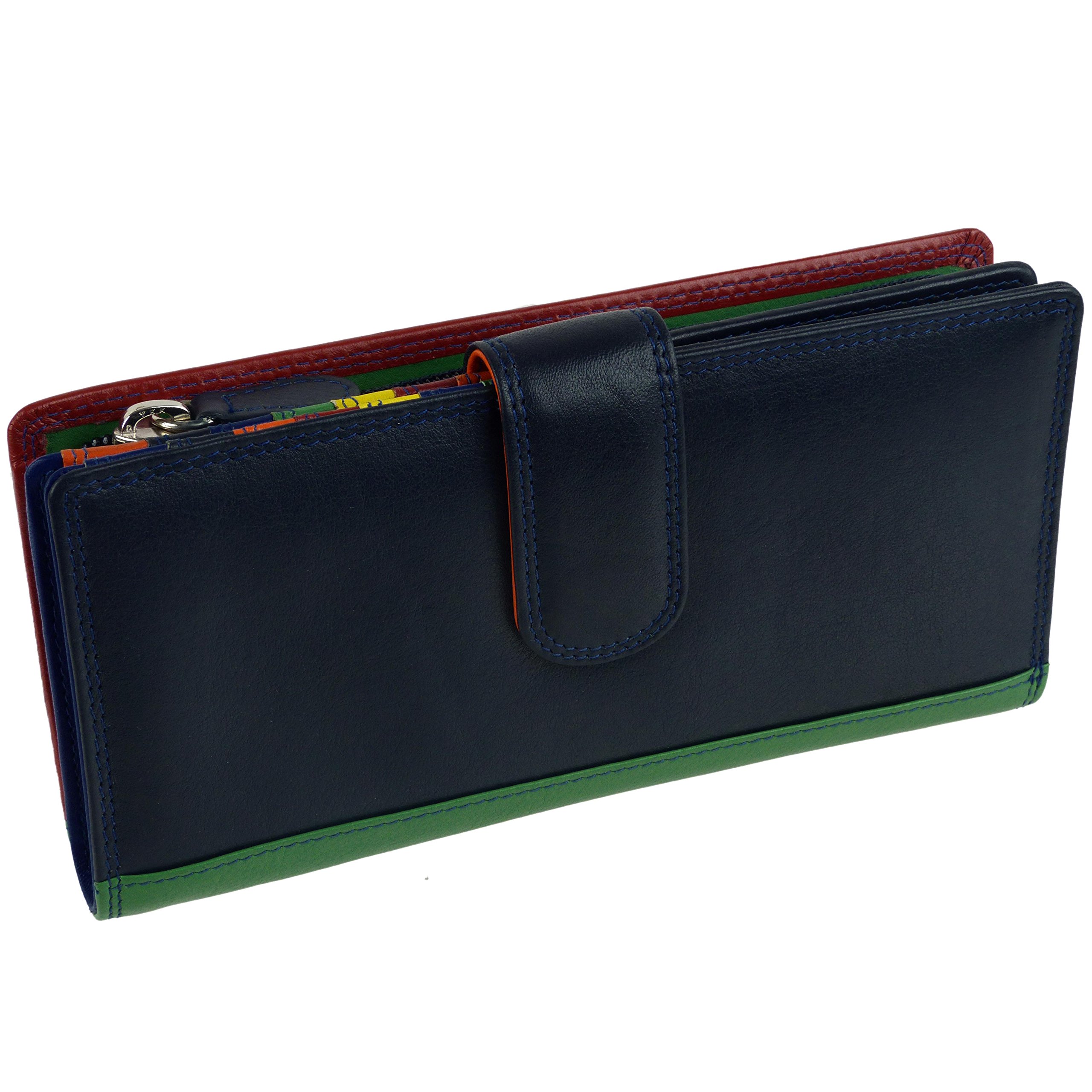 Golunski Leather Ladies Tabbed Purse Wallet Graffiti Range