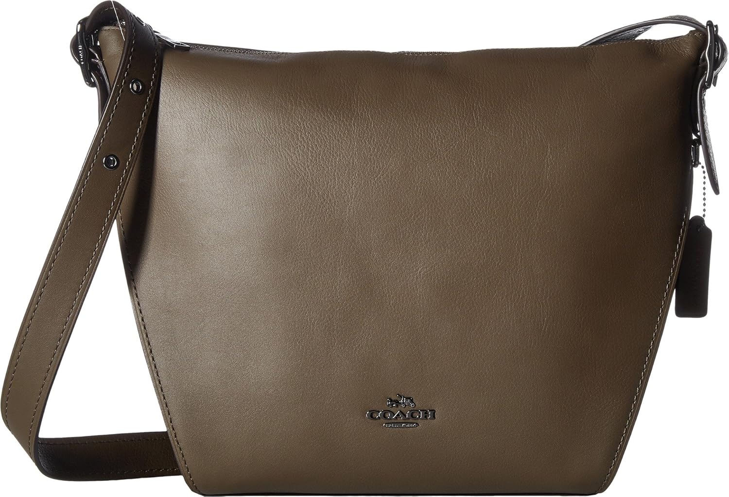 coach crossbody dufflette in refined leather