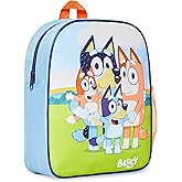 Bluey Mini Backpack for Kids Toddlers, Small Bag 11×9 inches with Adjustable Straps for Kindergarten Travel Picnic Vacation Gifts for Kids (Multi)