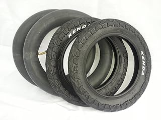 Kenda 2x Reifen + Schlauch Set 12 Zoll Kinderwagen 12 1/12 x 2 1/4 62-203, 30000262