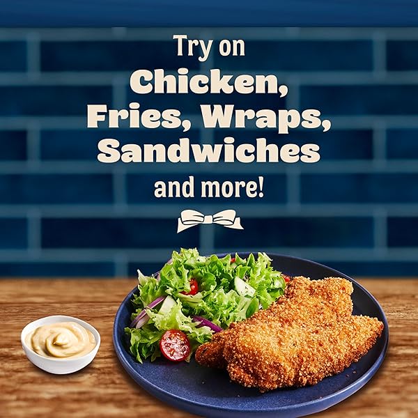 HELLMANN’S GARLIC PARMESAN CHICKEN TENDER MAYONNAISE STYLE DIP GARLIC PARMESAN DELICIOUS FLAVOR NO ARTIFICIAL FLAVORS 11.5 FL OZ