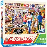 MasterPieces - 1000 Piece Jigsaw Puzzle, Vintage Vinyl Records, Fun for Adults, Family, Kids, Non-Glare Finish, 19.25" x 26.75"