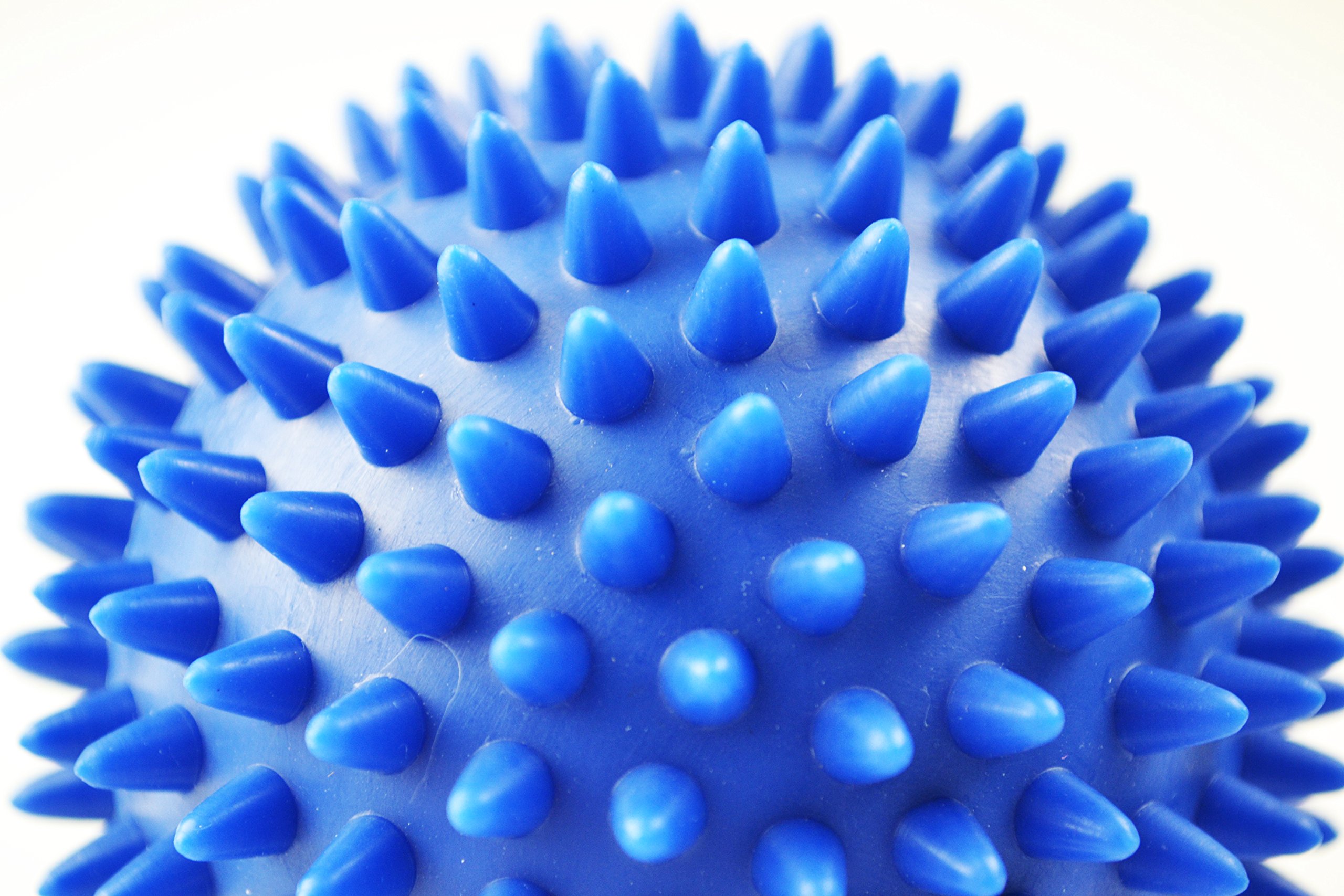 Micogo 9cm High Density Spiky Massage Ball for Tension Relief and Muscle Release , pack of 2