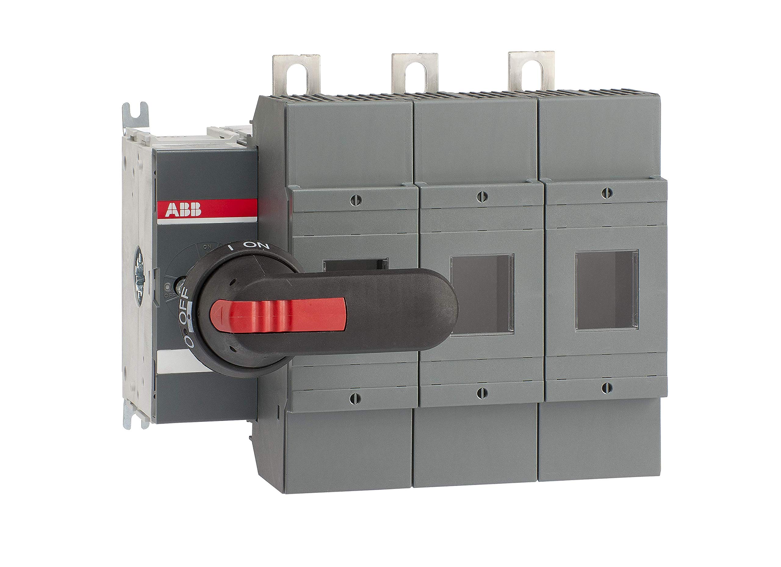 ABB OS400B03P Switch Fuse, Front Operated, 3 Pole, British Standard, B1-B4, Handle and Shaft included (ABBOS400B03P)