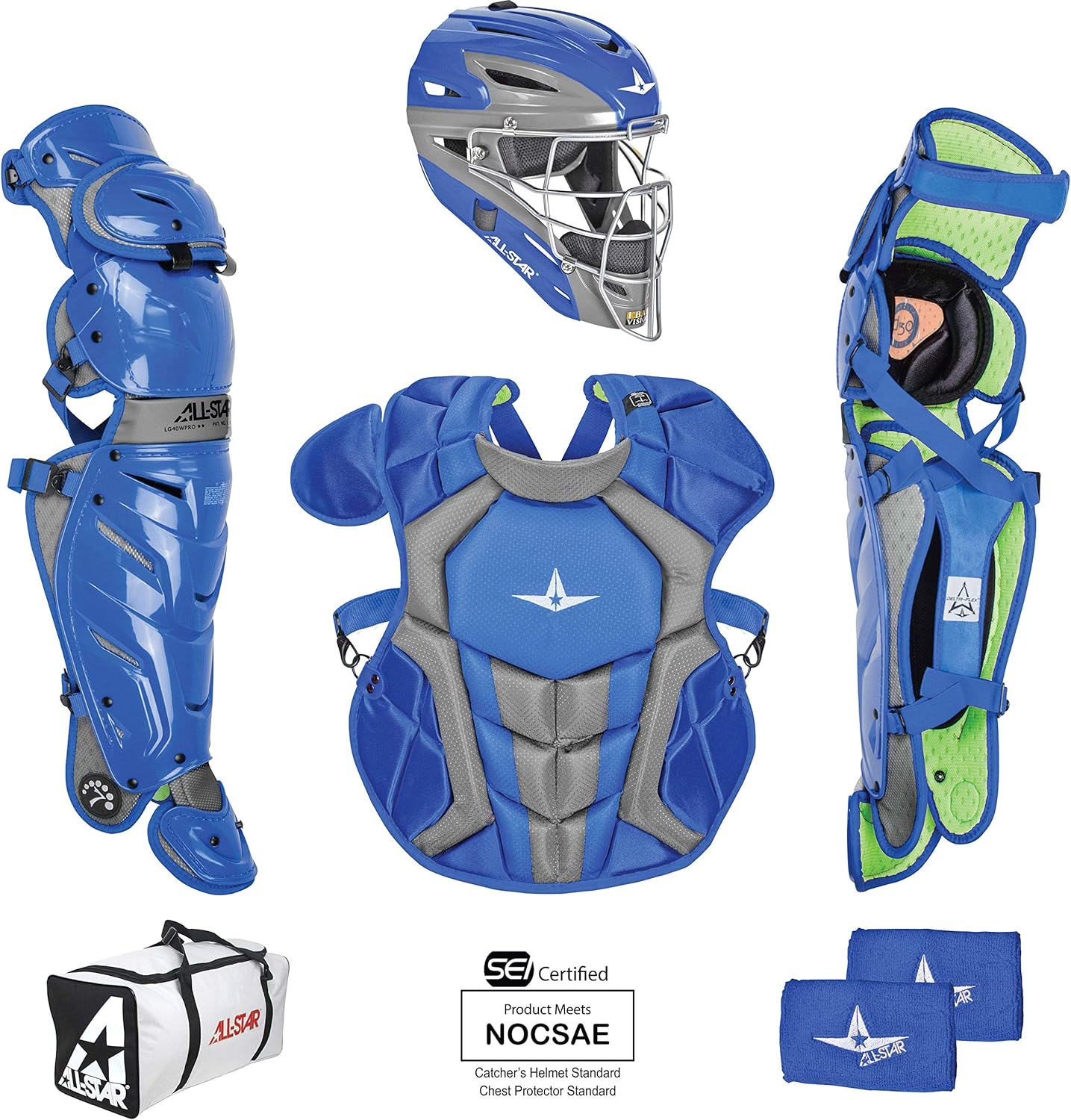 All-Star Intermediate System7 Axis Pro Catching Kit : Sports & Outdoors