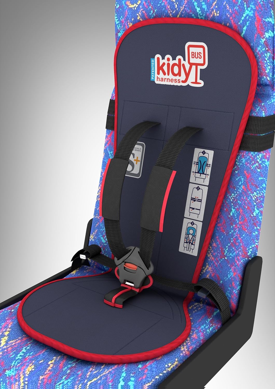 Kidy Bus Harness KBH - Sistema de retención infantil para autobuses