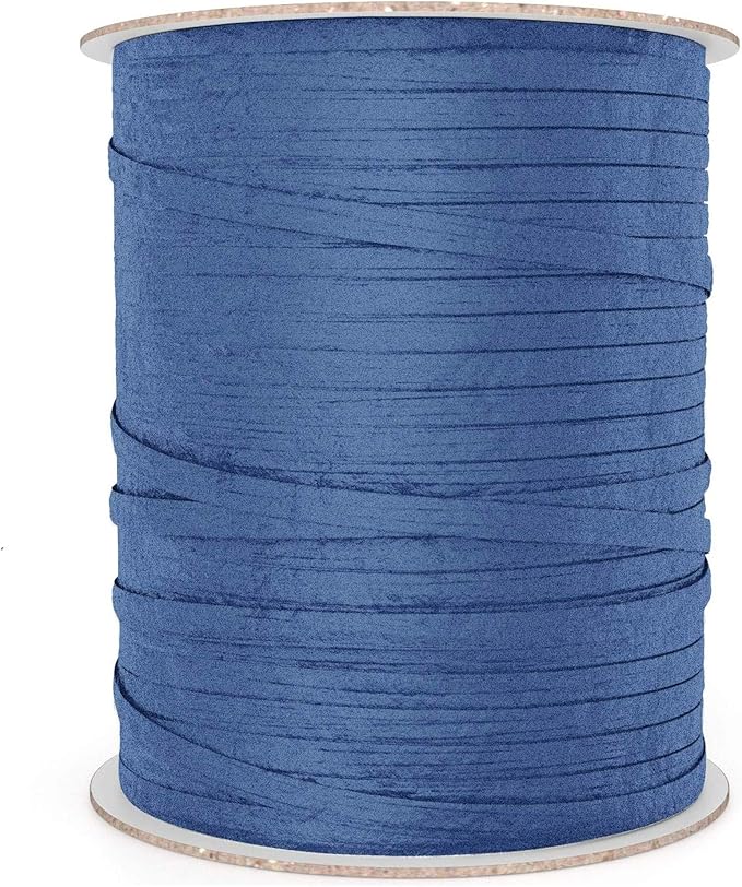 BonBon Paper Royal Blue Raffia Ribbon Natural Paper Raffia Ribbon for