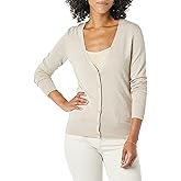 Amazon Essentials Women's Lightweight V-Neck Cardigan Sweater (Available in Plus Size)