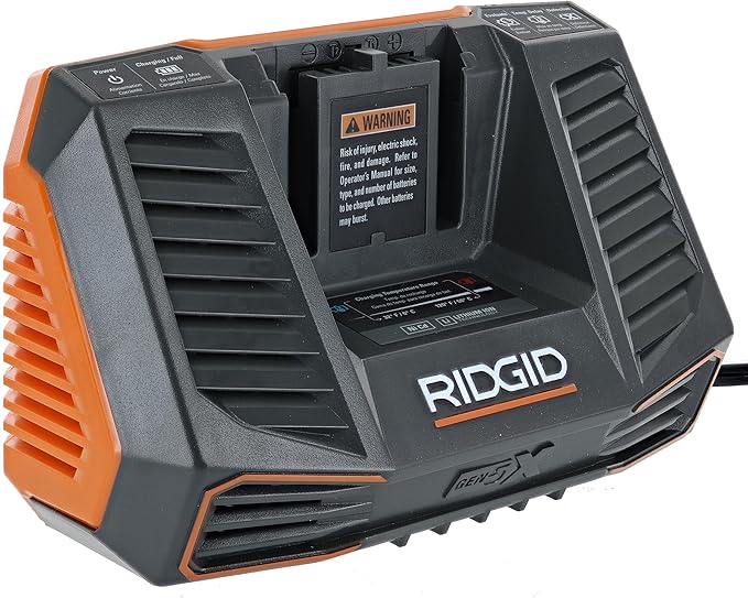 Ridgid 18v Battery Charger