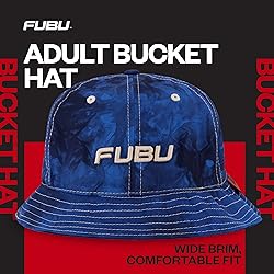 FUBU Bucket, Bleach Tie Dye Style Cotton Packable