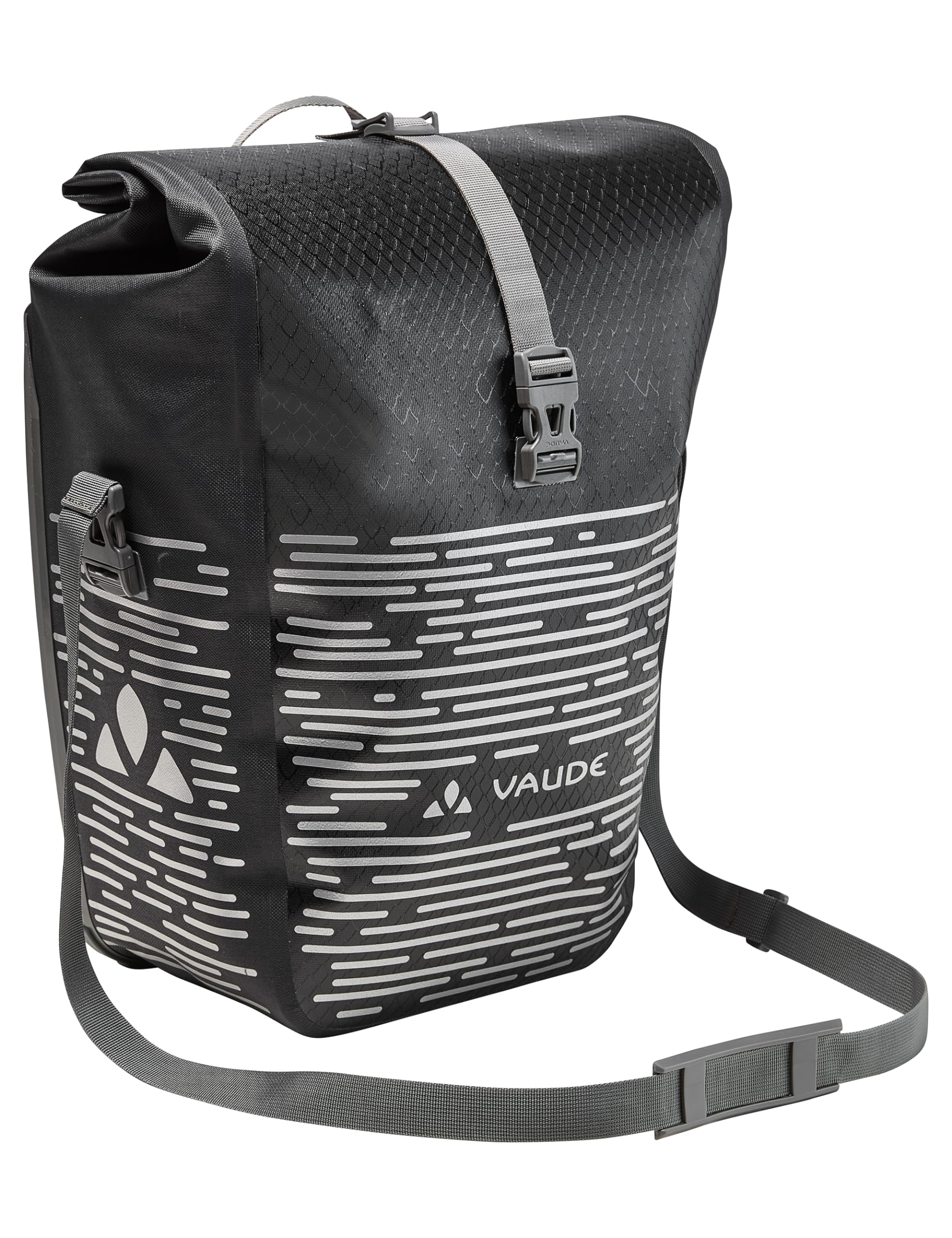 VAUDE Aqua Back Luminum II, Hinterradtaschen, Black, Einheitsgröße 6