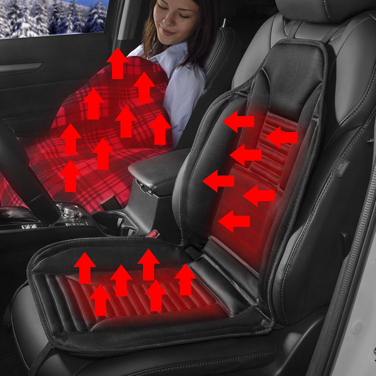 Best heated car seat cushion battery operated