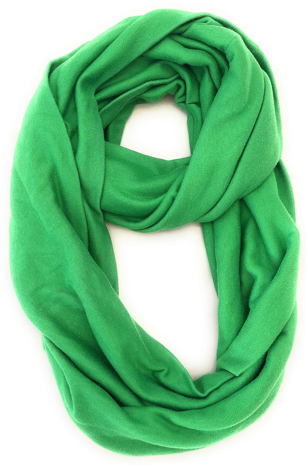 Green scarf/Infinity Scarf/Loop Scarf/Head Scarf/Nursing