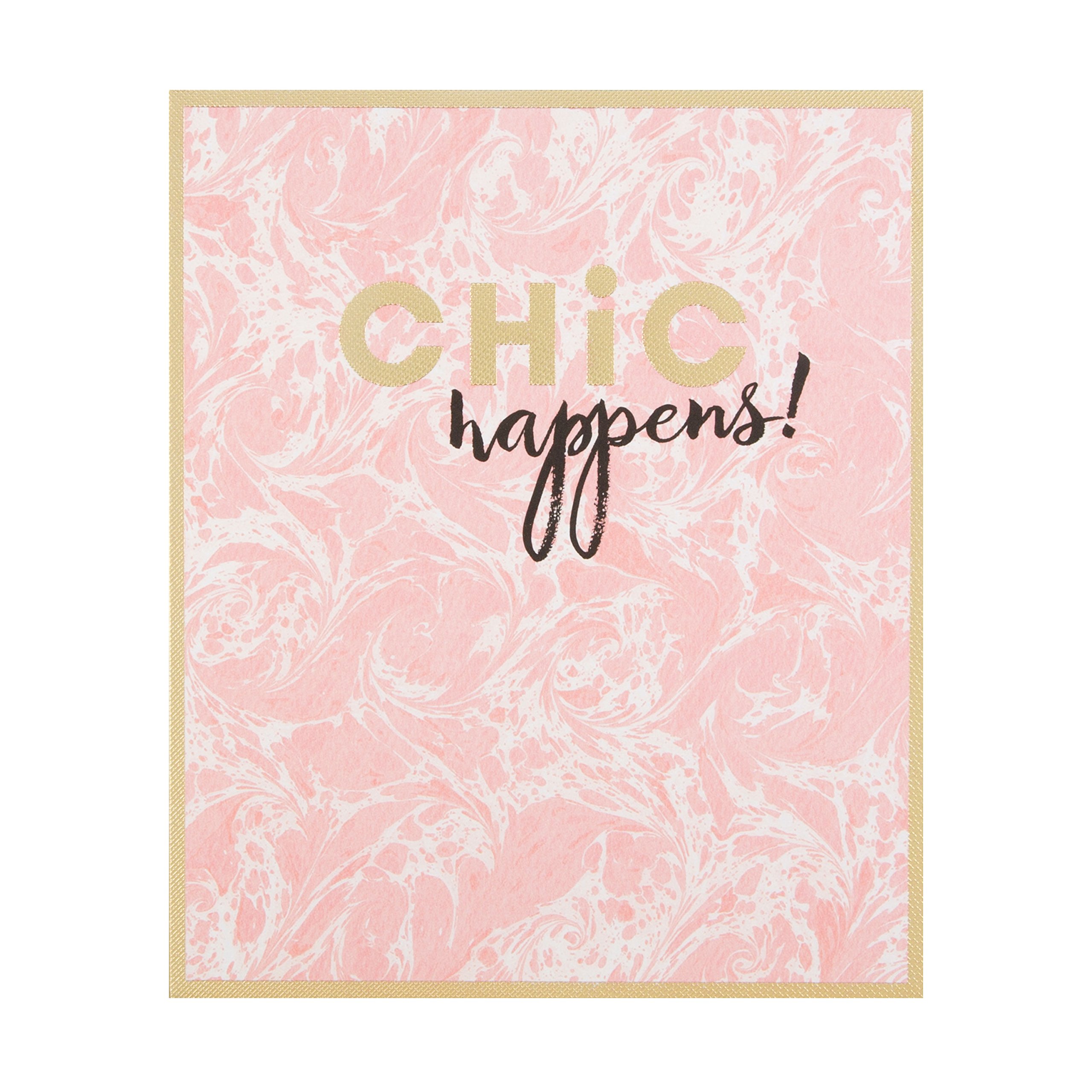 Hallmark 25488552 Friendship Card "Chic Happens" - Small [Old Model]