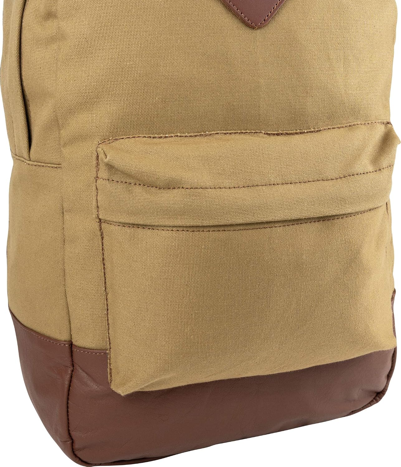 JACK PYKE Heavy Cotton Canvas Bag Back Pack Fawn, Tek Beden - Image 5