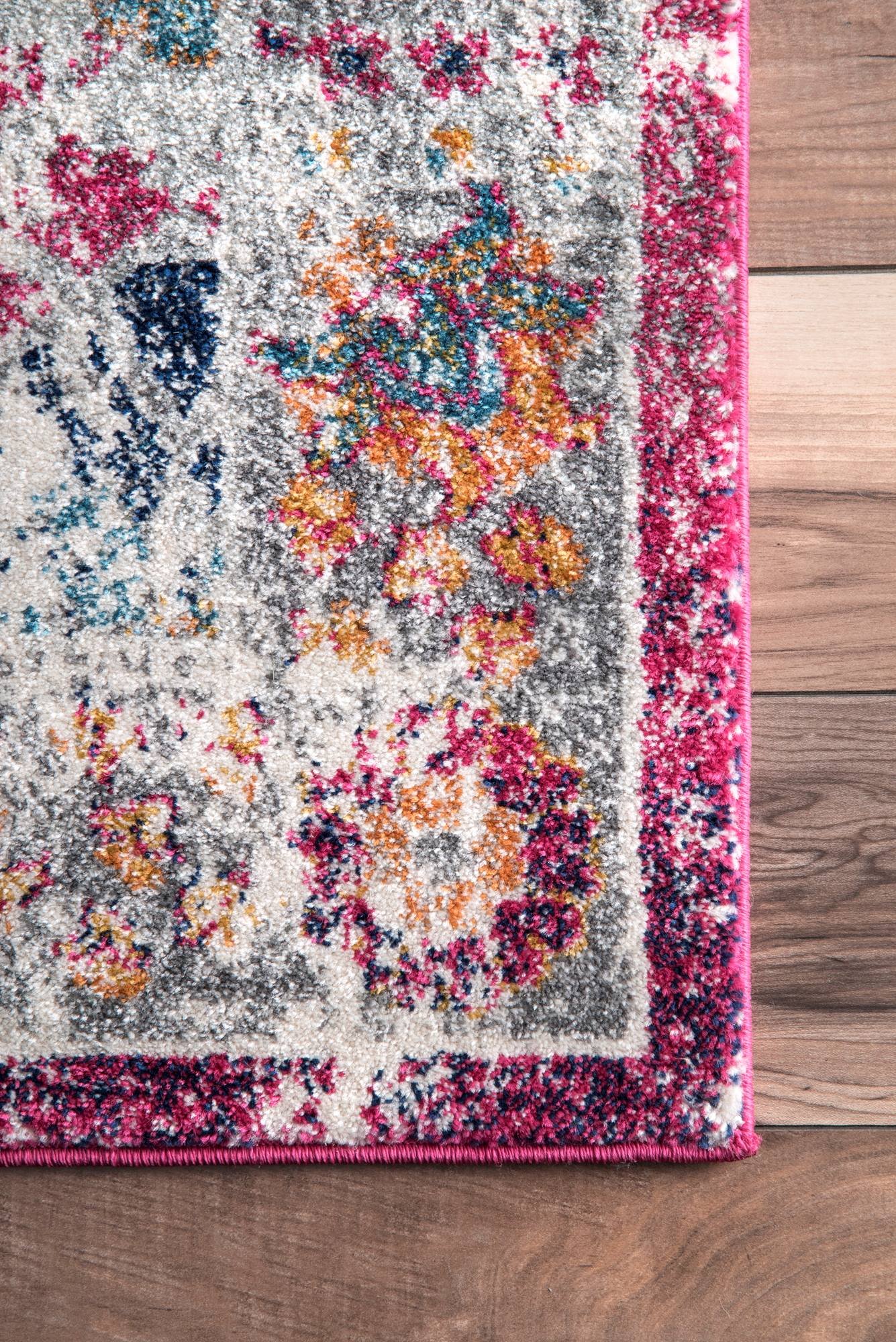 nuLOOM Leilani Persian Area Rug, 8' x 10', Pink Pricepulse