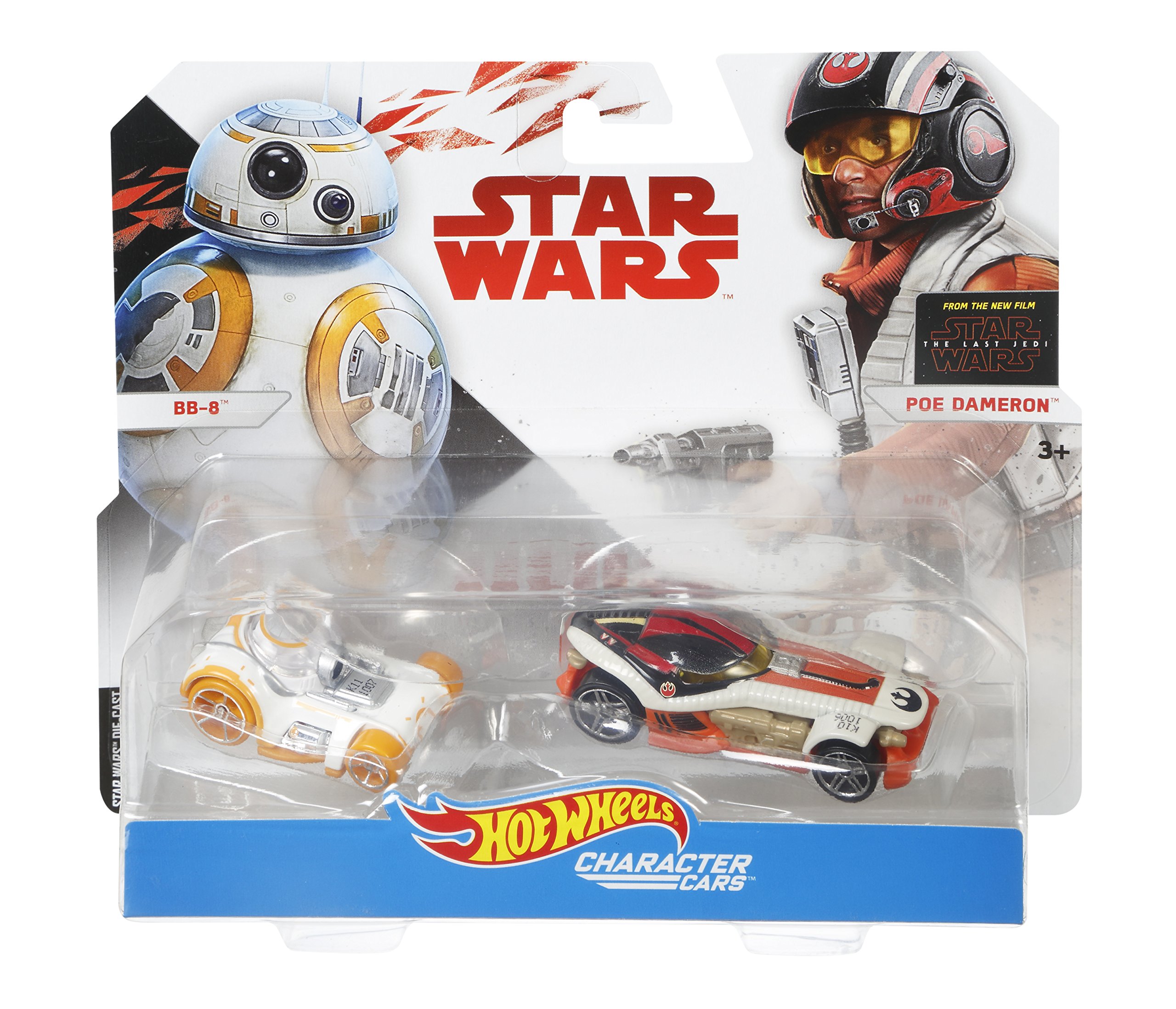 Hot Wheels FDK40 Star Wars BB-8 & Poe Dameron Vehicle