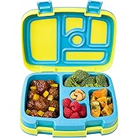 Bentgo Kids Brights – Leak-Proof, 5-Compartment Bento-Style Kids Lunch Box – Ideal Portion Sizes for Ages 3 to 7 – BPA…