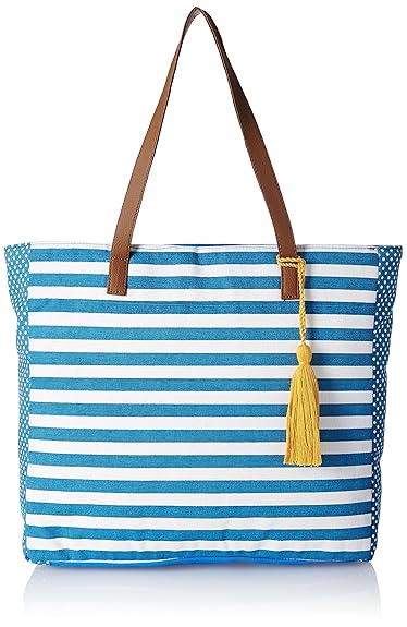 Kanvas Katha Womens Tote Bag (Multicolor)