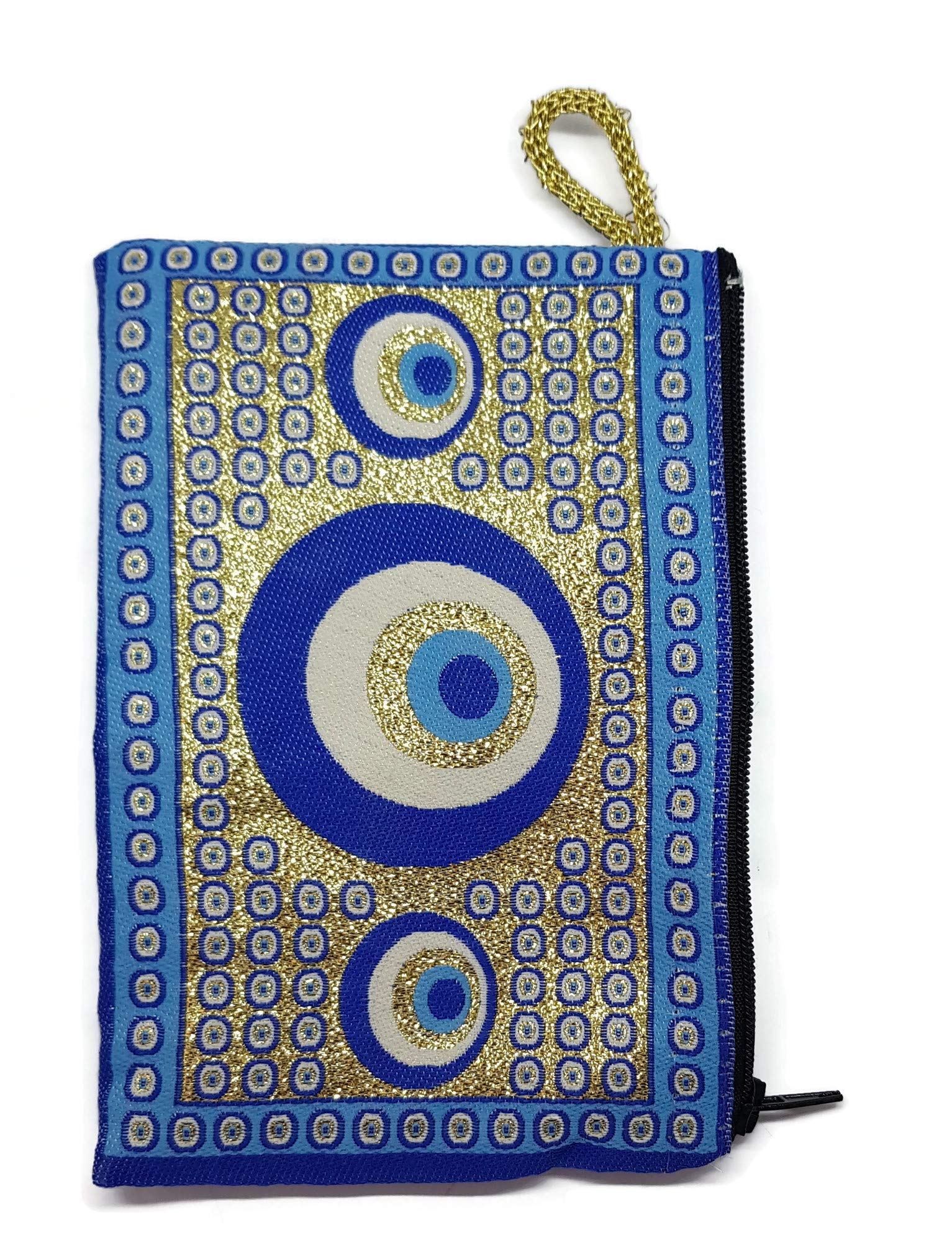 MYSTIC JEWELS - Wallet for Cards, Keys, Traditional Turkish Carpet Design (15x10cm) (Color1)