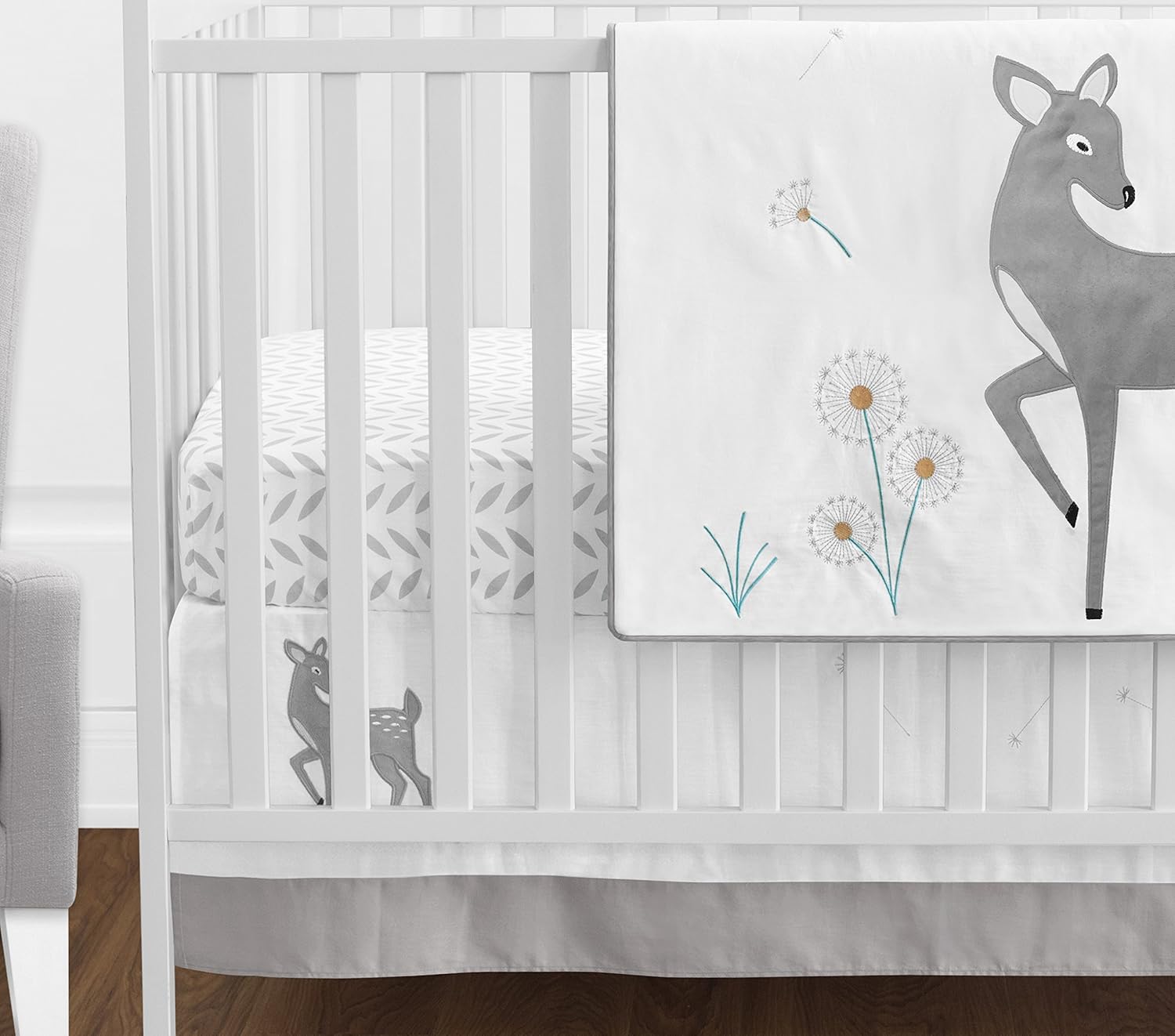deer crib bumper