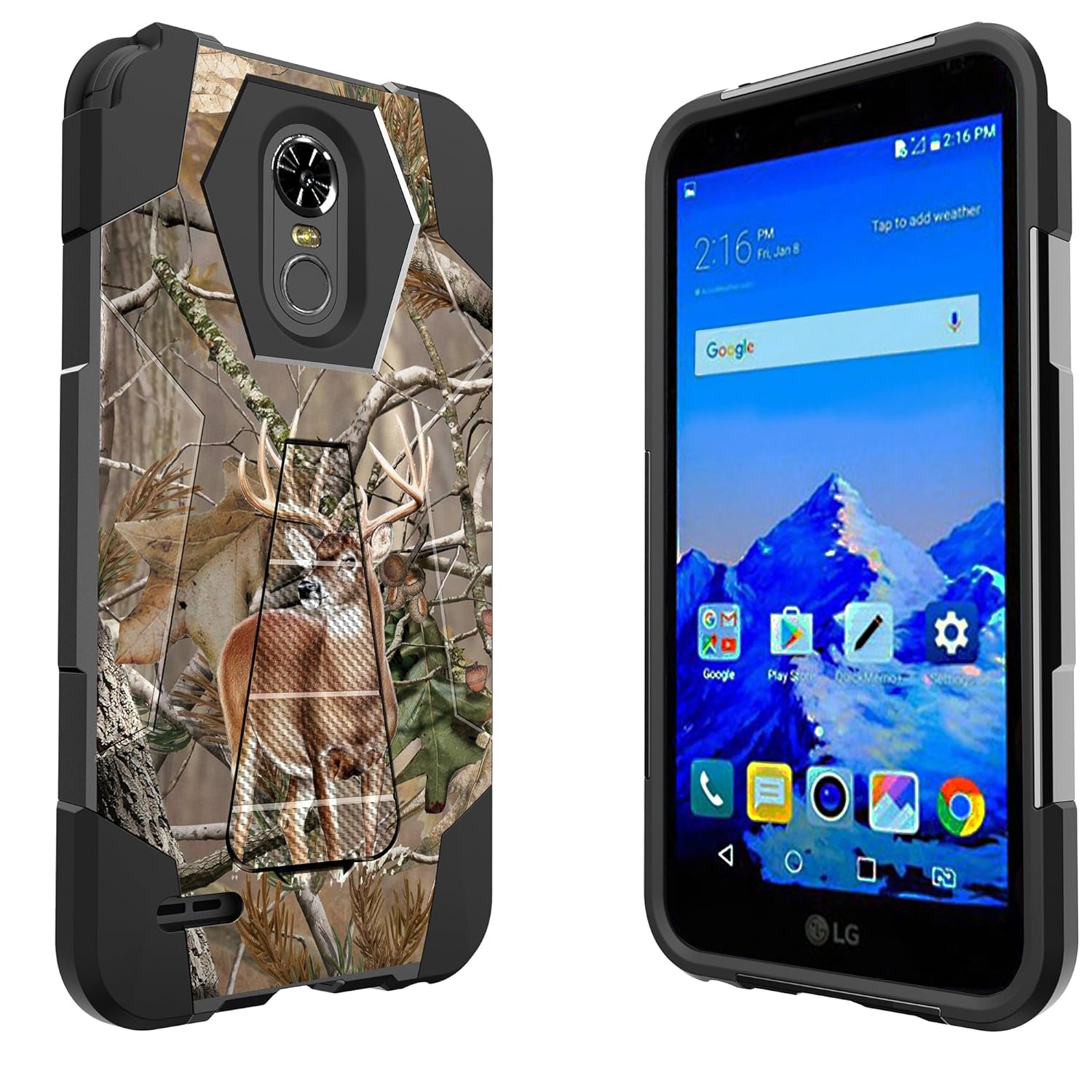 Best Lg Stylo 3 Case Camo Deer