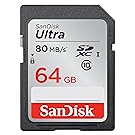 SanDisk 64GB Ultra SDXC UHS-I Memory Card SDSDUNC-064G-GN6IN