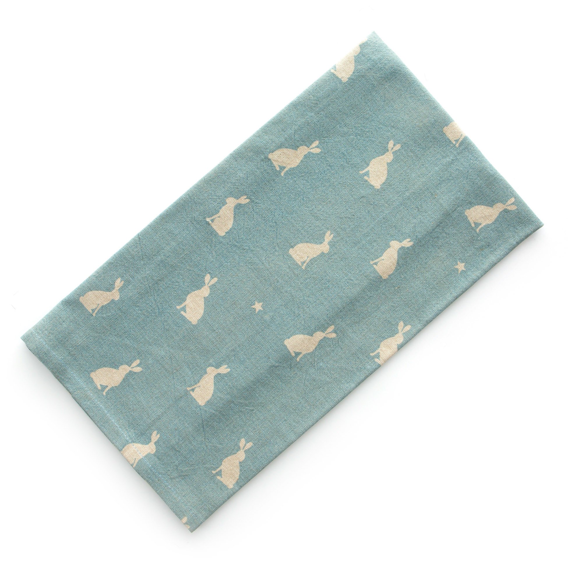 Dexam Stargazing Hare Tea Towel - Blue