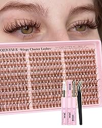 Brown Lash Clusters Kit Natural Look For Soft Glam